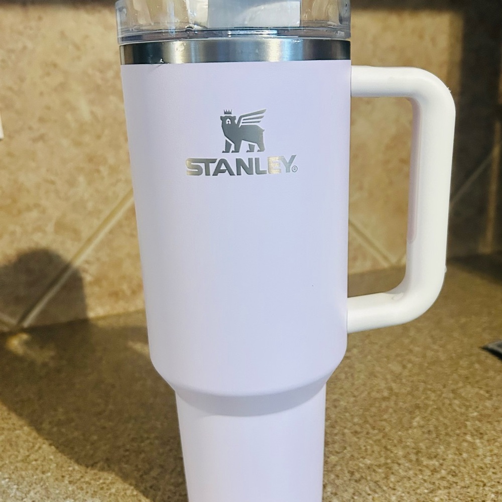 Stanley Pastel Purple Tumbler with Handle